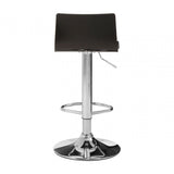 Baina Black Acrylic Bar Stool Black