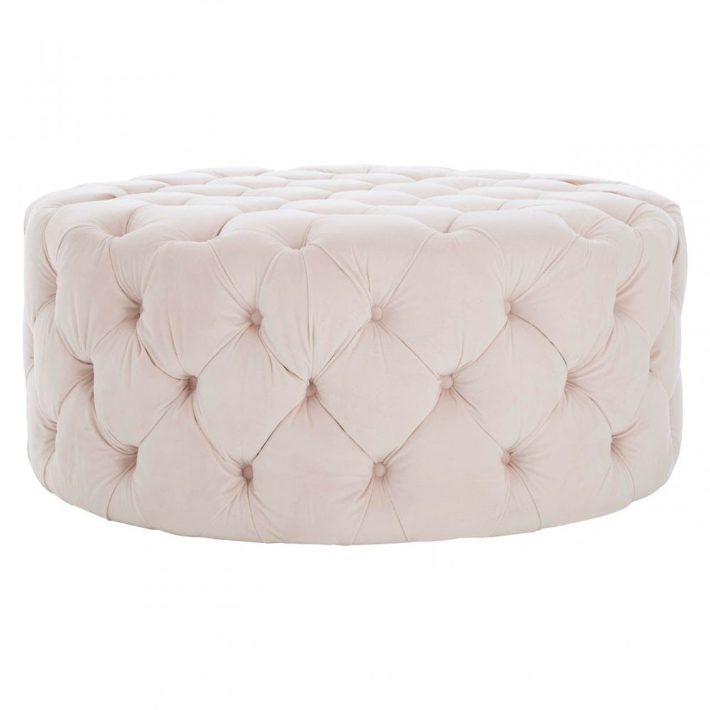 Suri Footstool Pink