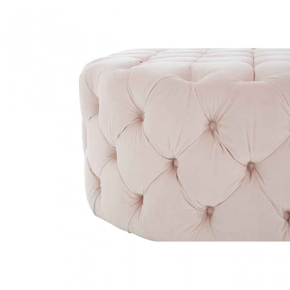 Suri Footstool Pink