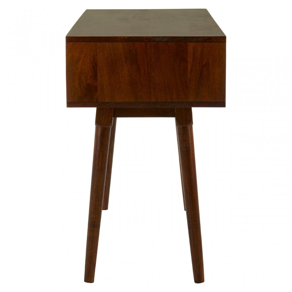 Costal Mango Wood Console Table Natural