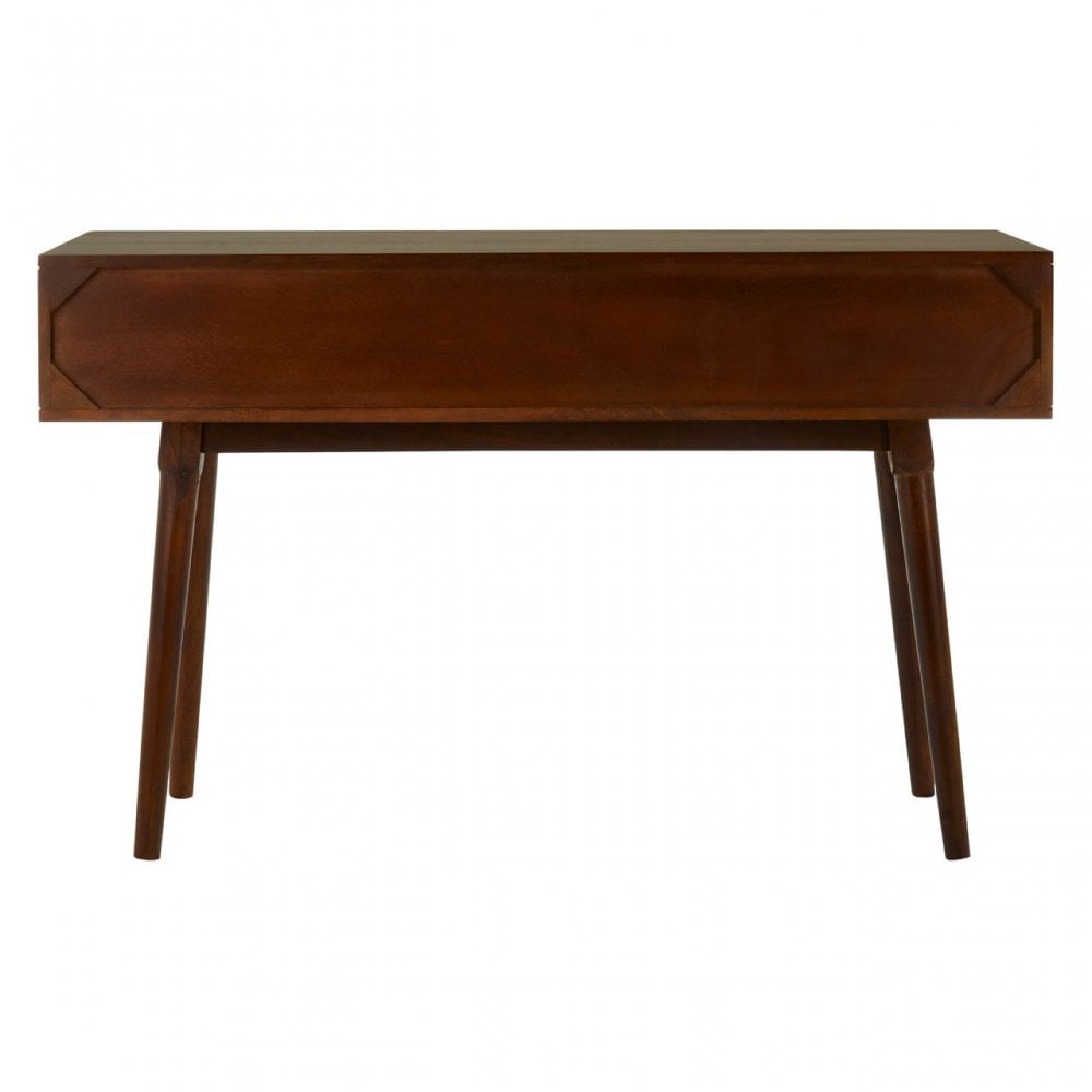 Costal Mango Wood Console Table Natural