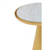 Lino Small Gold Side Table Gold