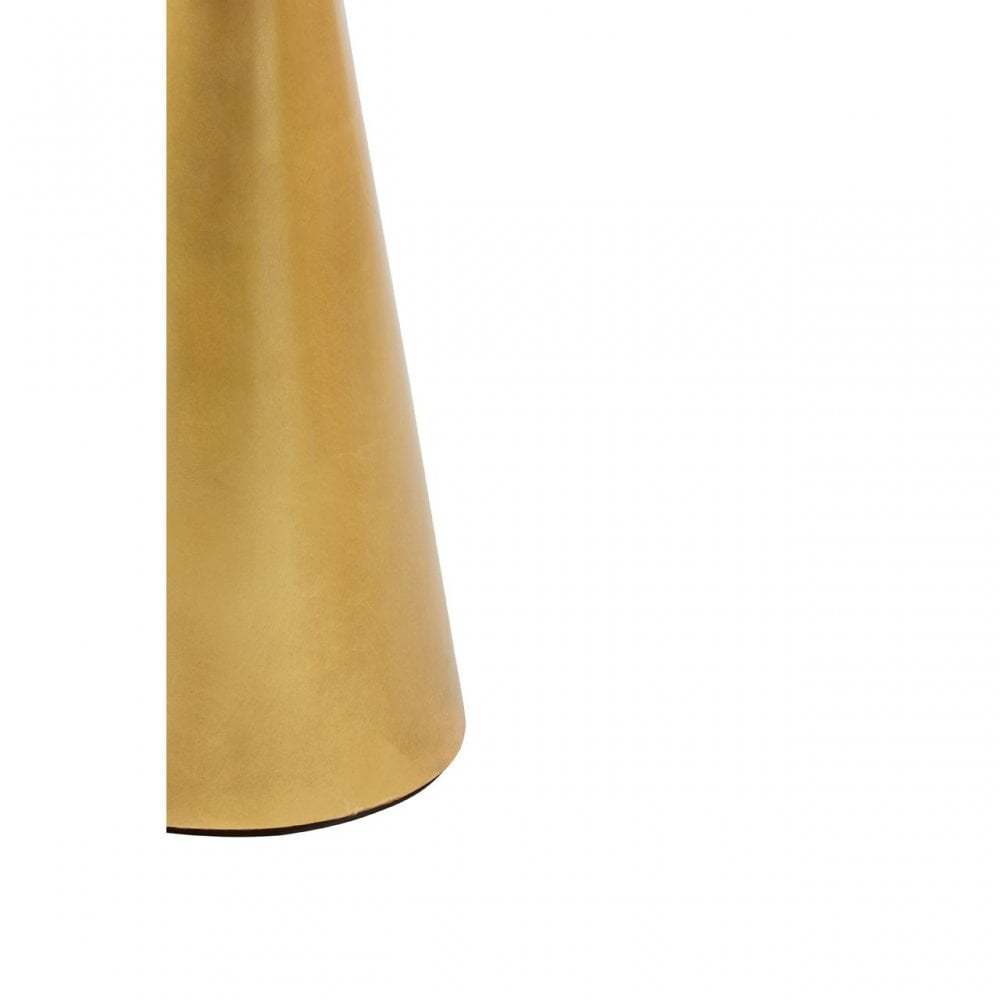 Lino Small Gold Side Table Gold