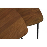 Gamelan Set of 2 Nesting Side Tables Brown