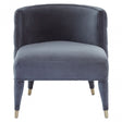 Ximi Grey Feature Chair Natural