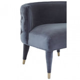 Ximi Grey Feature Chair Natural