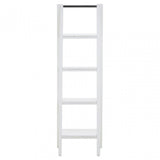 Dayak 4 Tier Shelf Unit White