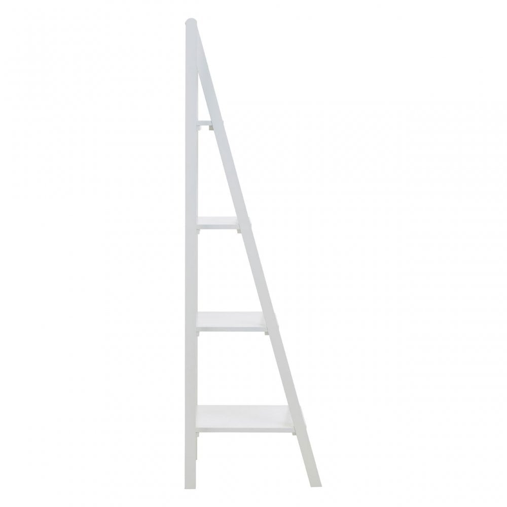 Dayak 4 Tier Shelf Unit White