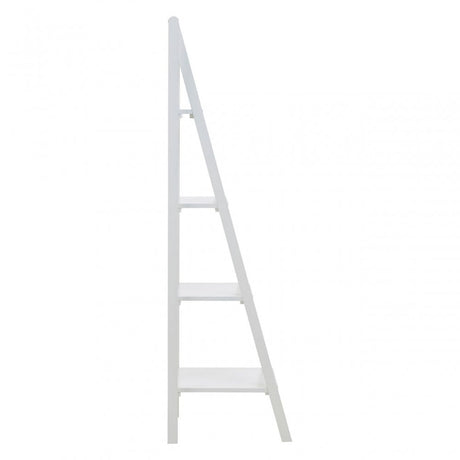 Dayak 4 Tier Shelf Unit White