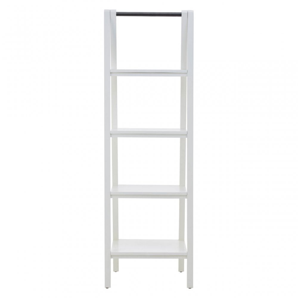 Dayak 4 Tier Shelf Unit White