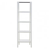 Dayak 4 Tier Shelf Unit White