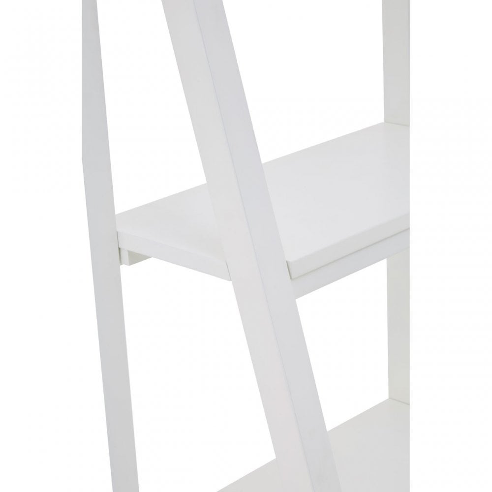 Dayak 4 Tier Shelf Unit White