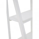 Dayak 4 Tier Shelf Unit White