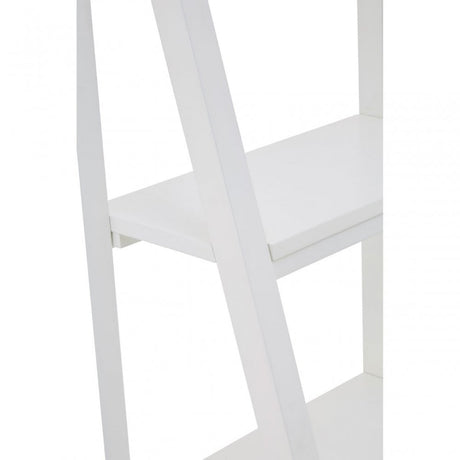 Dayak 4 Tier Shelf Unit White