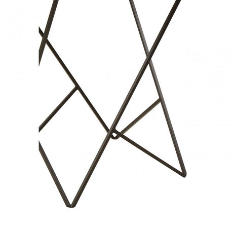 Gianna Square Side Table Black