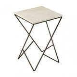 Gianna Square Side Table Black
