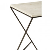 Gianna Square Side Table Black