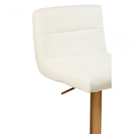 Baina White Seat Bar Stool White