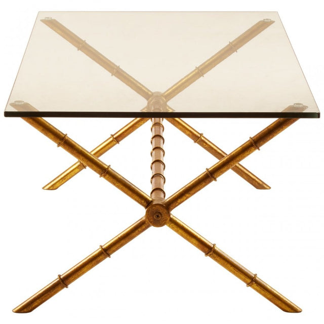 Monroe Rectangular Coffee Table Gold