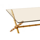 Monroe Rectangular Coffee Table Gold