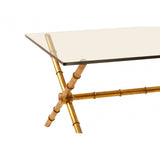 Monroe Rectangular Coffee Table Gold