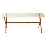 Monroe Rectangular Coffee Table Gold