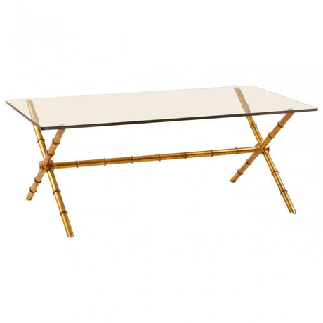 Monroe Rectangular Coffee Table Gold