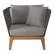 Opus Grey Armchair Grey