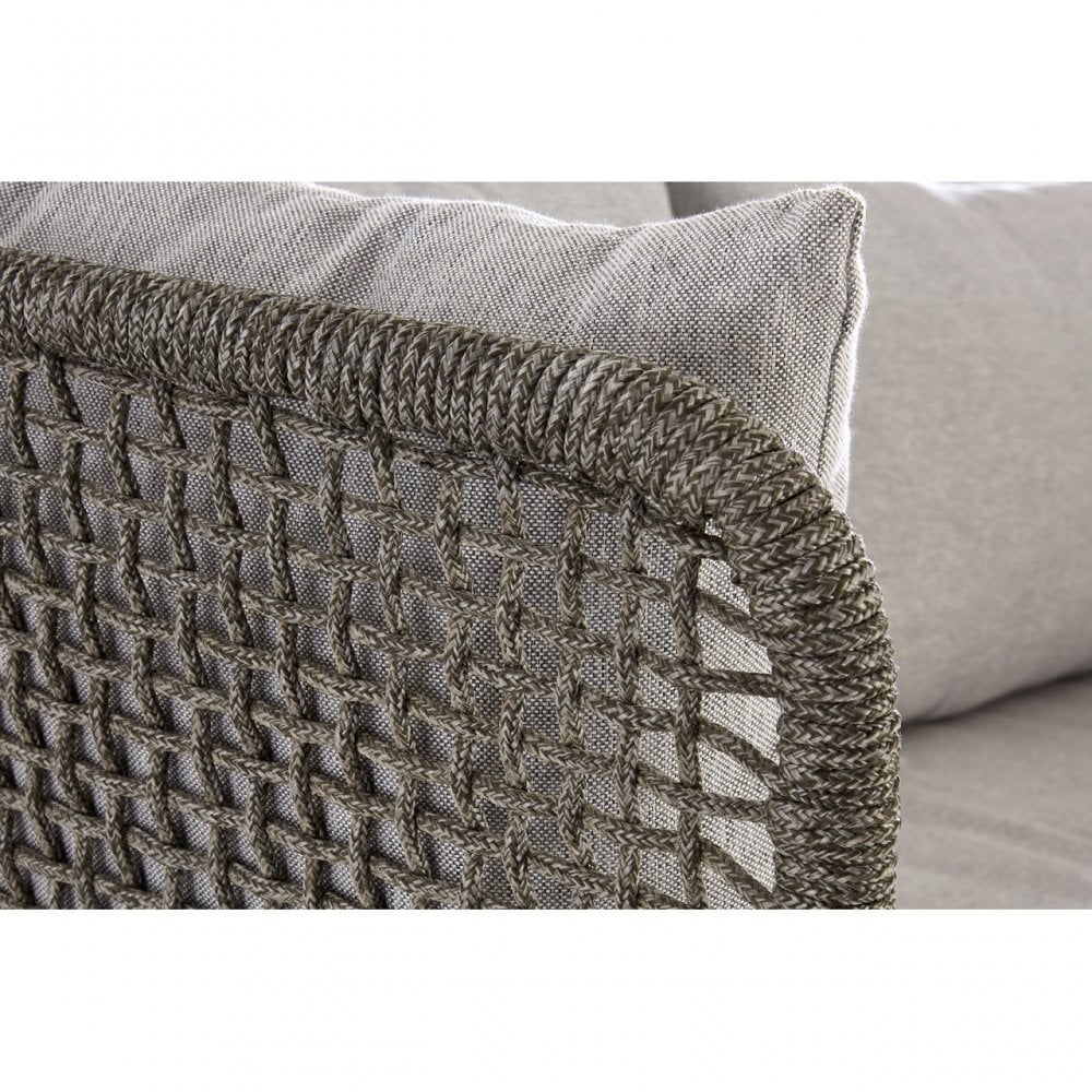 Opus 3 Seat Grey Sofa Grey