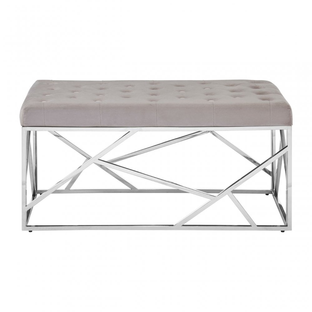 Matayo Mink Velvet / Asymmetric Bench Brown