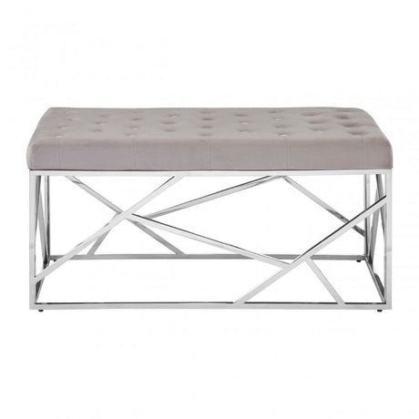 Matayo Mink Velvet / Asymmetric Bench Brown