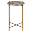 Vita Natural Agate Side Table Natural
