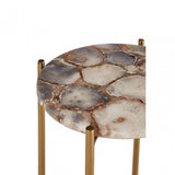 Vita Natural Agate Side Table Natural