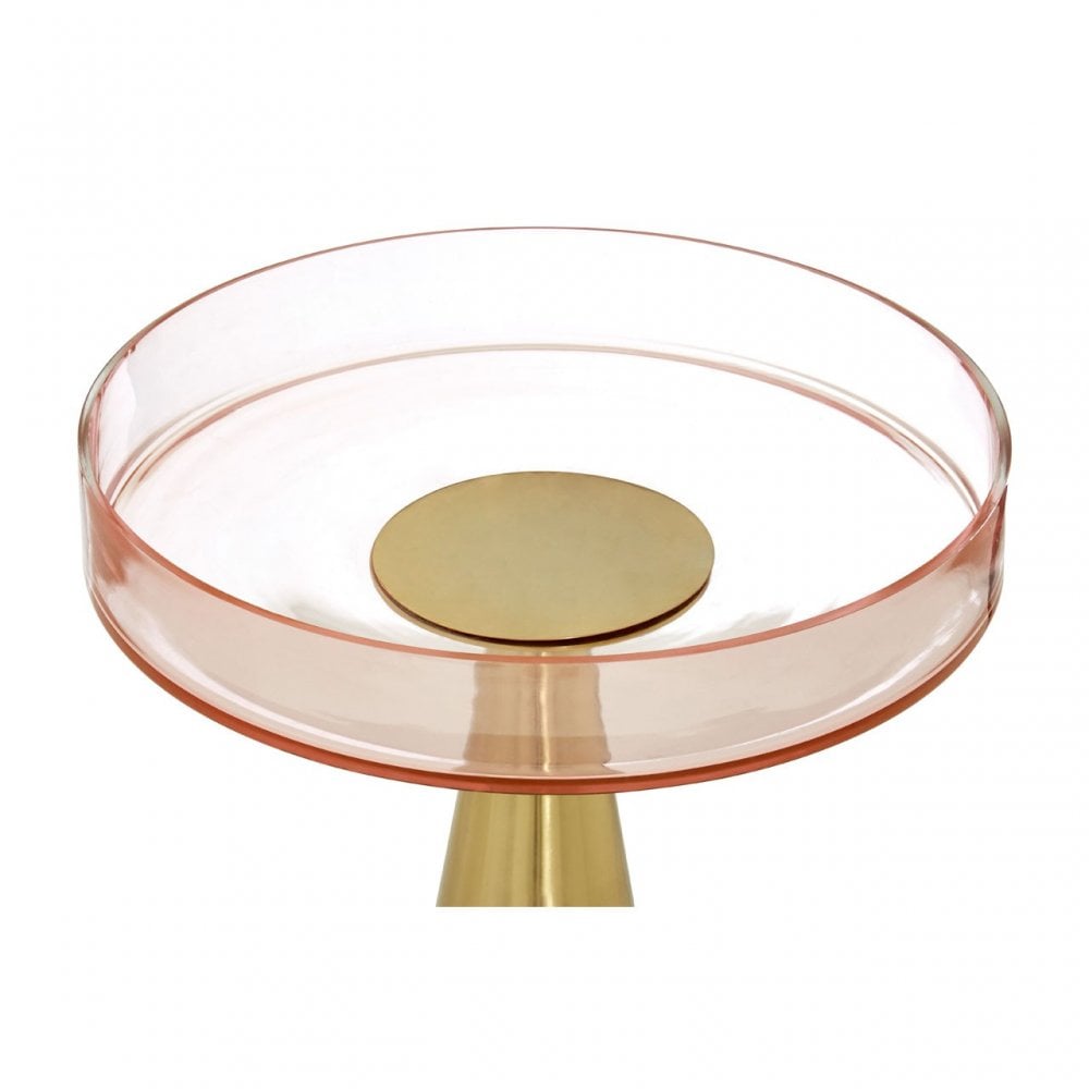Martini Large Side Table Gold