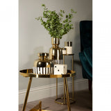Vita Set of 2 Nesting Side Tables Gold