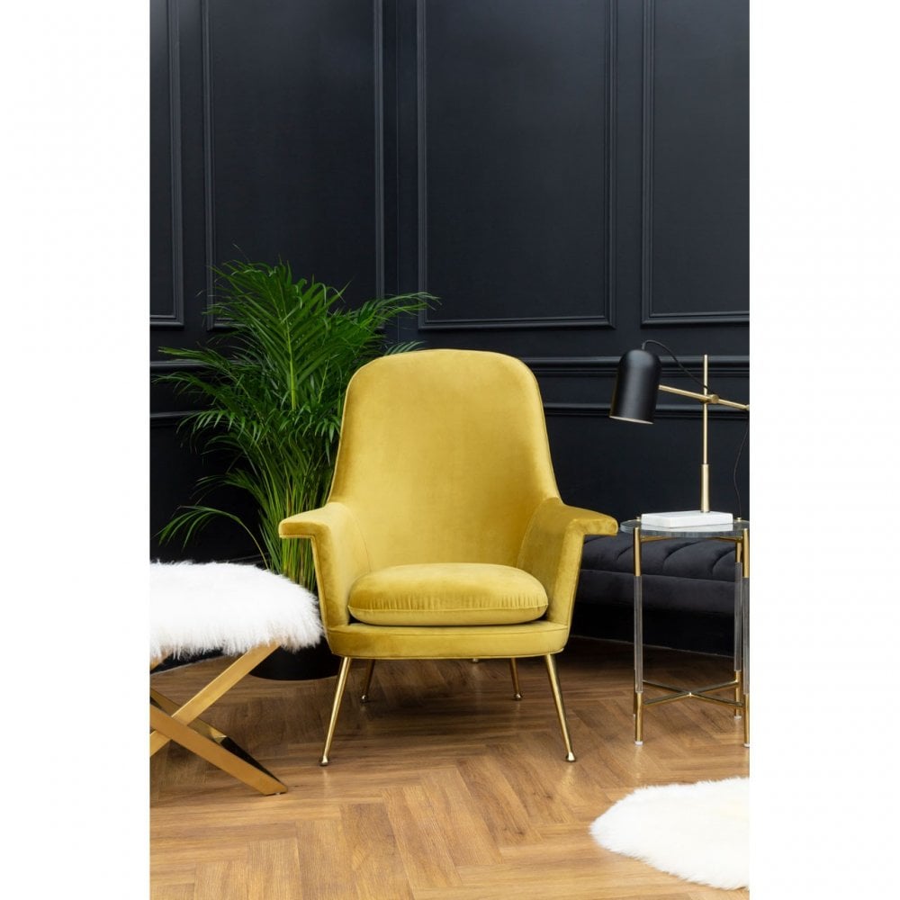 Miley Side Table Gold