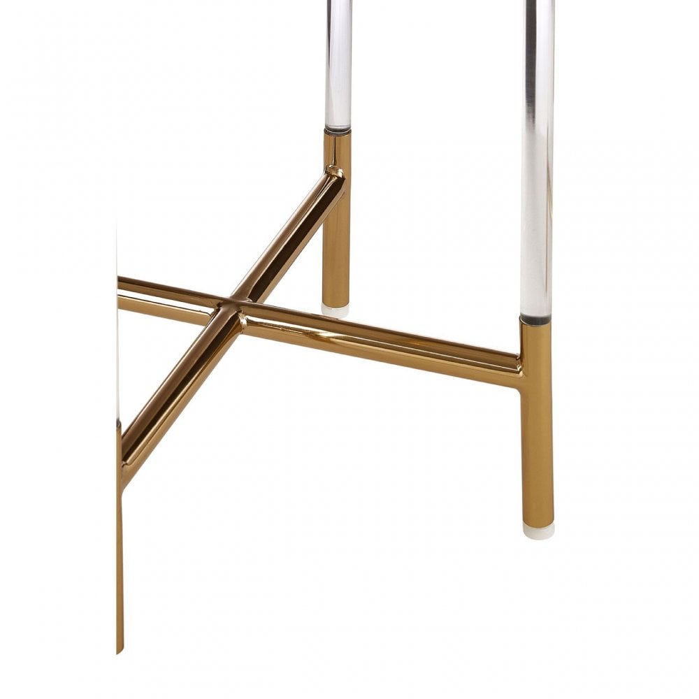 Miley Side Table Gold