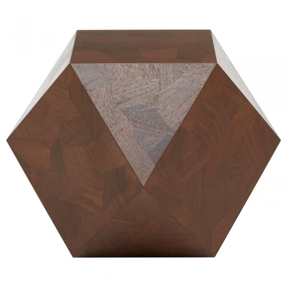 Lino Walnut Side Table Natural