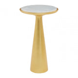 Lino Large Gold Side Table Gold