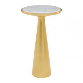 Lino Large Gold Side Table Gold