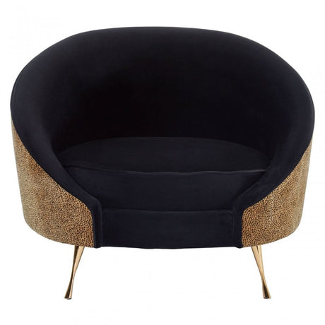 Hatton Leopard Print Armchair