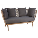 Opus 2 Seat Rope Sofa Grey