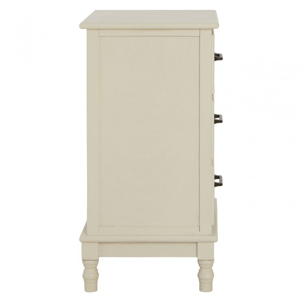 Legacy 3 Drawer Chest White