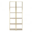 Ximi Oak Wood Shelf Unit Natural