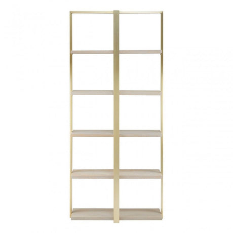 Ximi Oak Wood Shelf Unit Natural