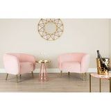 Martini Round Side Table Gold