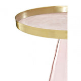 Martini Round Side Table Gold