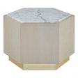 Ximi Large White Side Table Natural