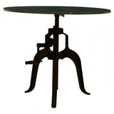 Vasco 3 Leg Small Green Marble / Iron Table Green
