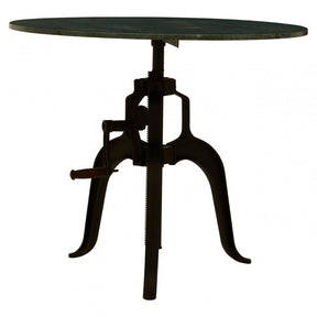 Vasco 3 Leg Small Green Marble / Iron Table Green